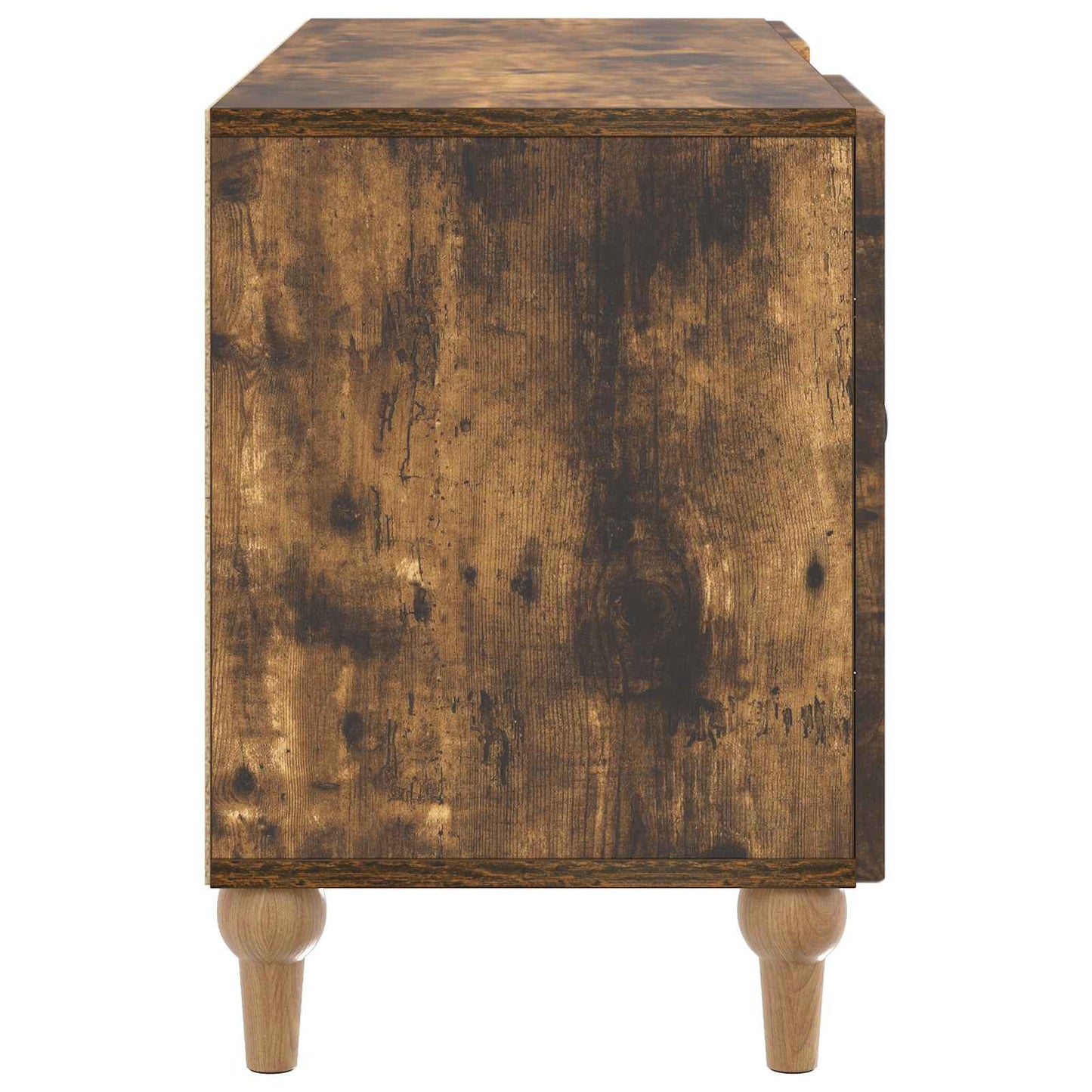 TV szekrény Füstös Tölgy 102 x 34,5 x 50 cm Szerelt Fa