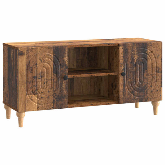 TV szekrény Antik Fa 102 x 34,5 x 50 cm Szerelt Fa