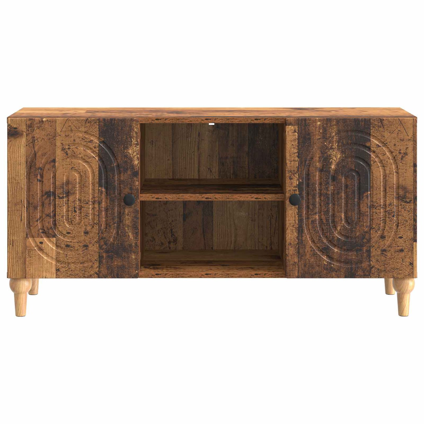 TV szekrény Antik Fa 102 x 34,5 x 50 cm Szerelt Fa