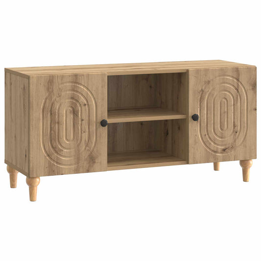 TV szekrény Kézműves Tölgy 102 x 34,5 x 50 cm Szerelt Fa