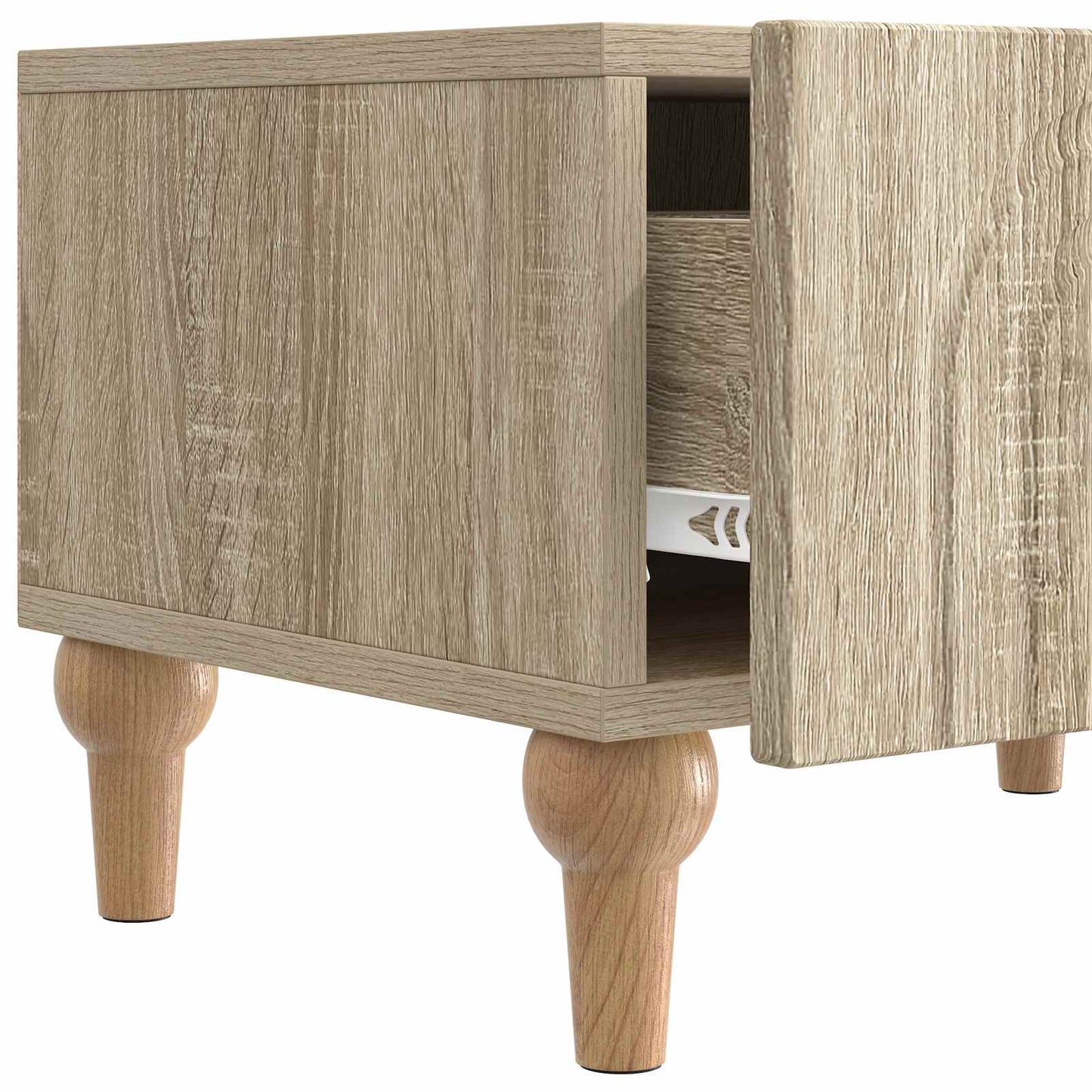 TV szekrény fiókkal Sonoma Tölgy 147 x 34,5 x 30 cm Szerelt Fa