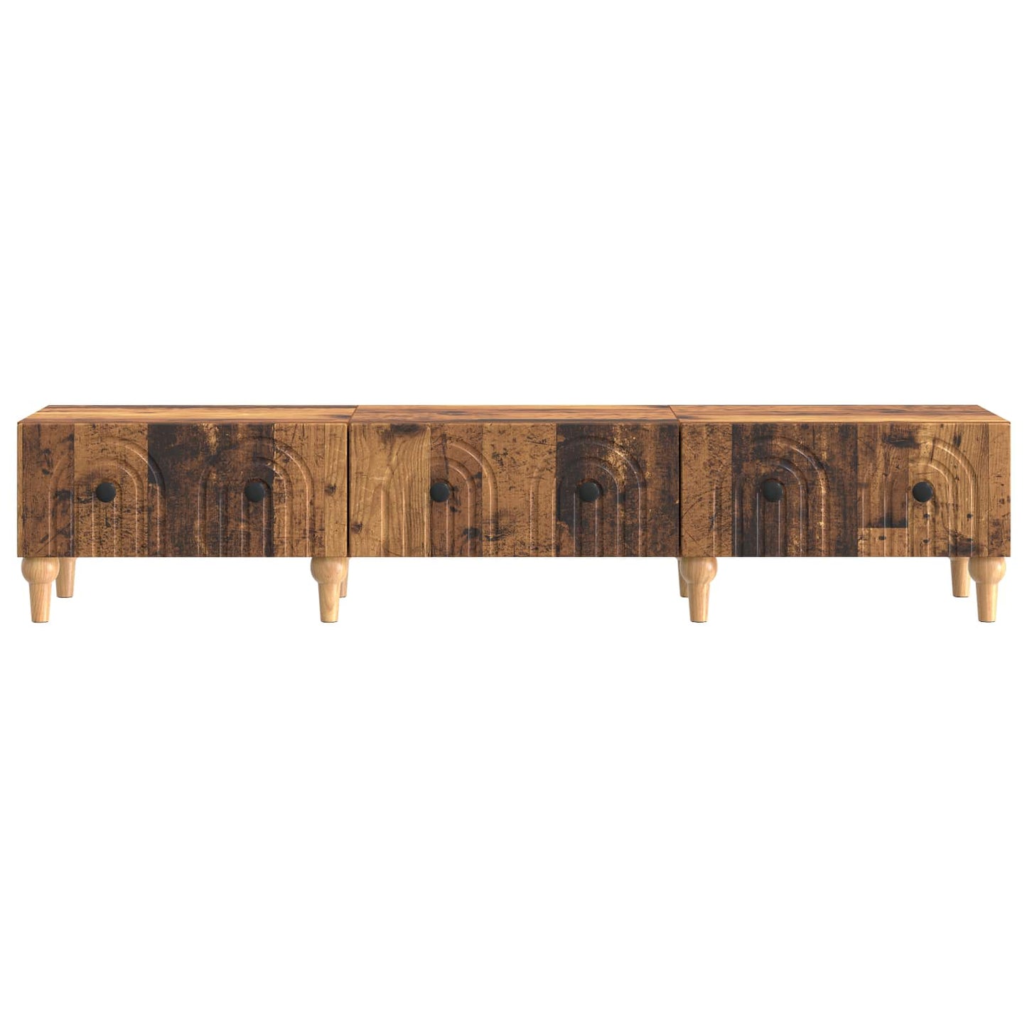 TV szekrény fiókkal Antik Fa 147 x 34,5 x 30 cm Szerelt Fa