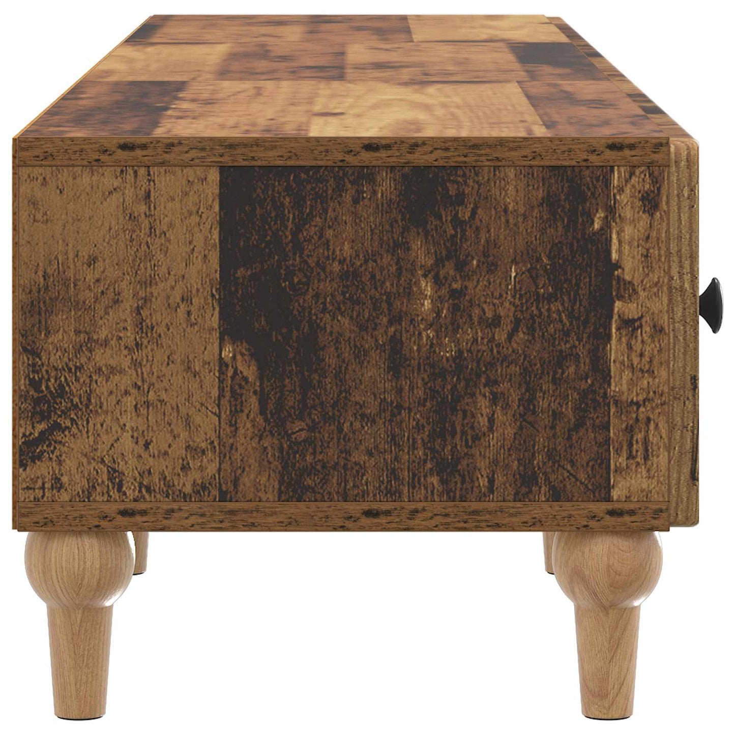 TV szekrény fiókkal Antik Fa 147 x 34,5 x 30 cm Szerelt Fa