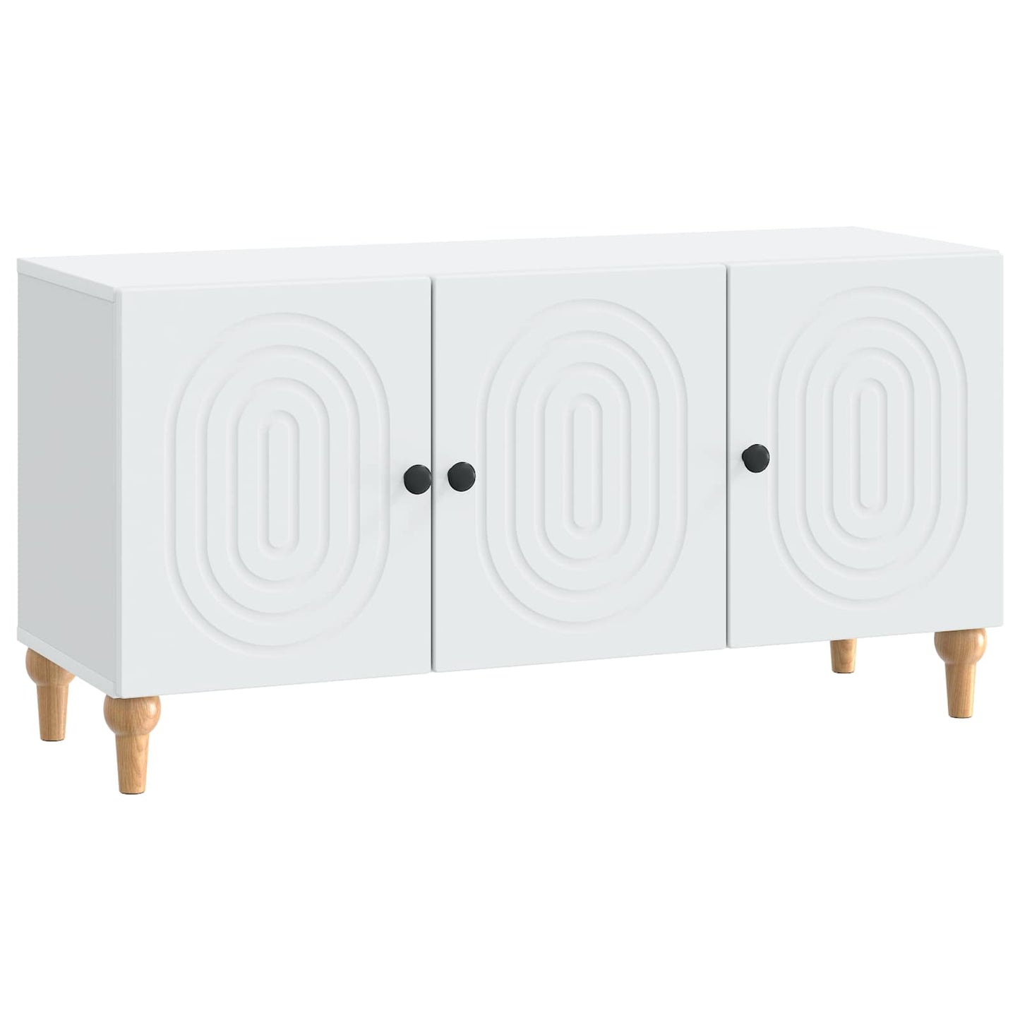 TV szekrény Fehér 99 x 34,5 x 50 cm Szerelt Fa