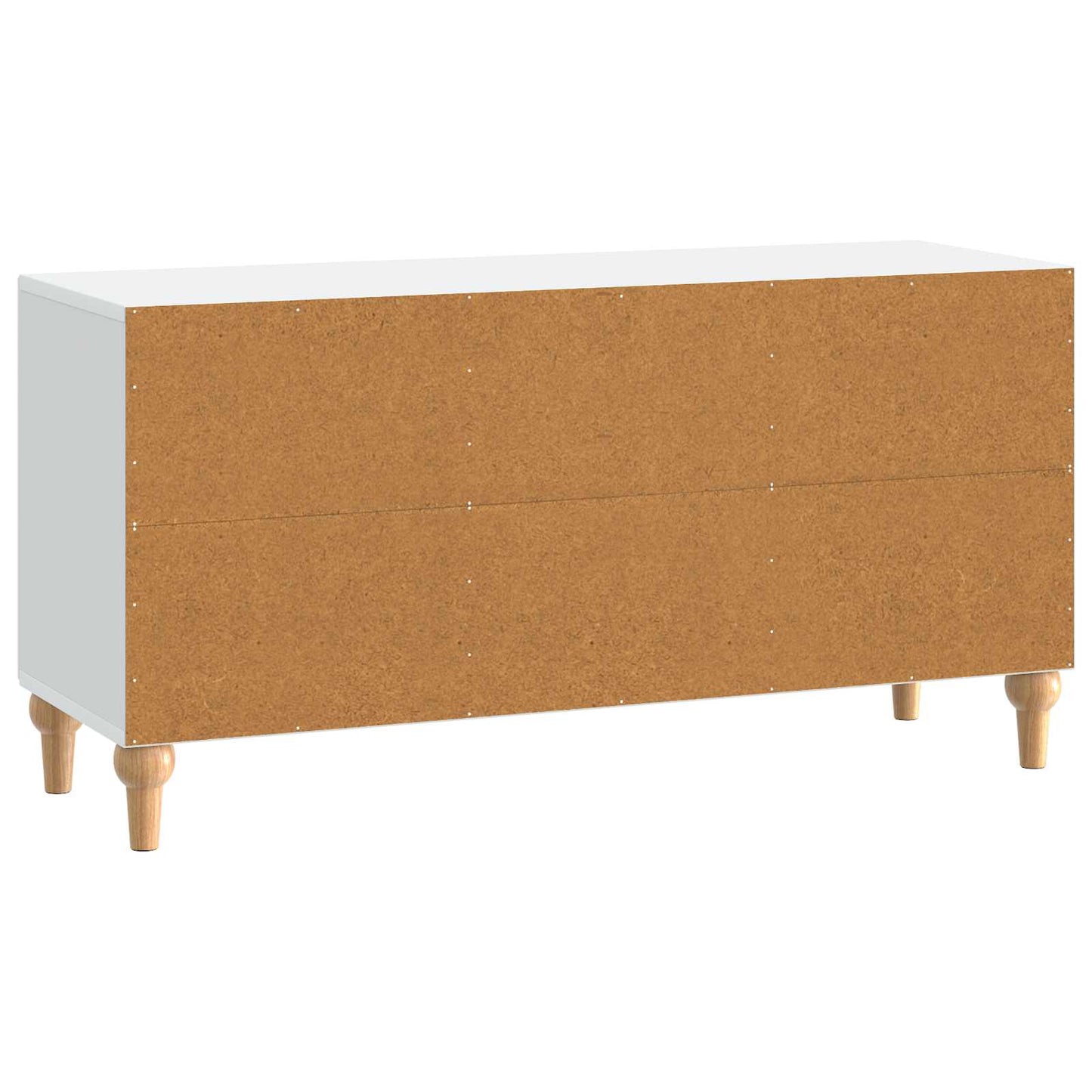 TV szekrény Fehér 99 x 34,5 x 50 cm Szerelt Fa