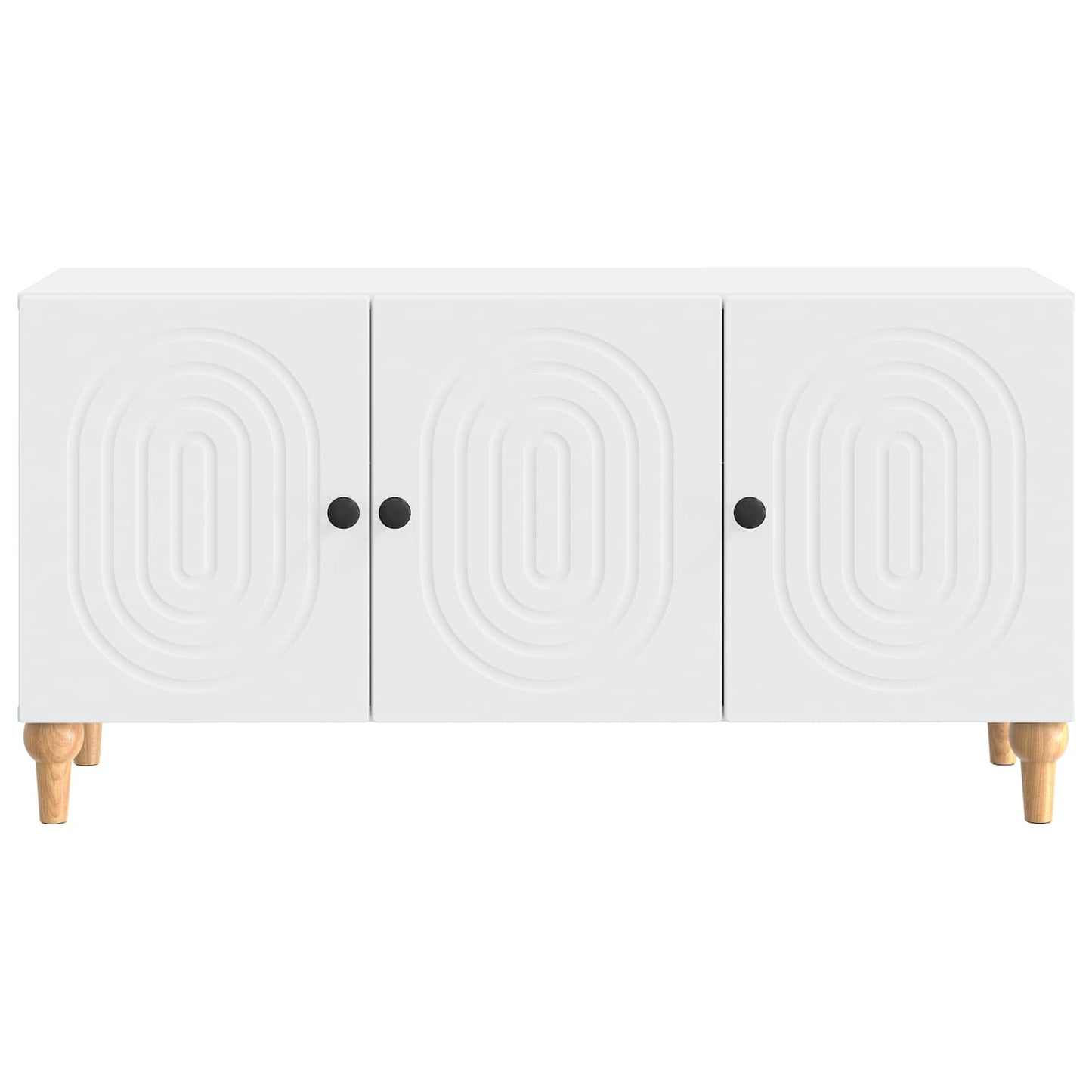 TV szekrény Fehér 99 x 34,5 x 50 cm Szerelt Fa