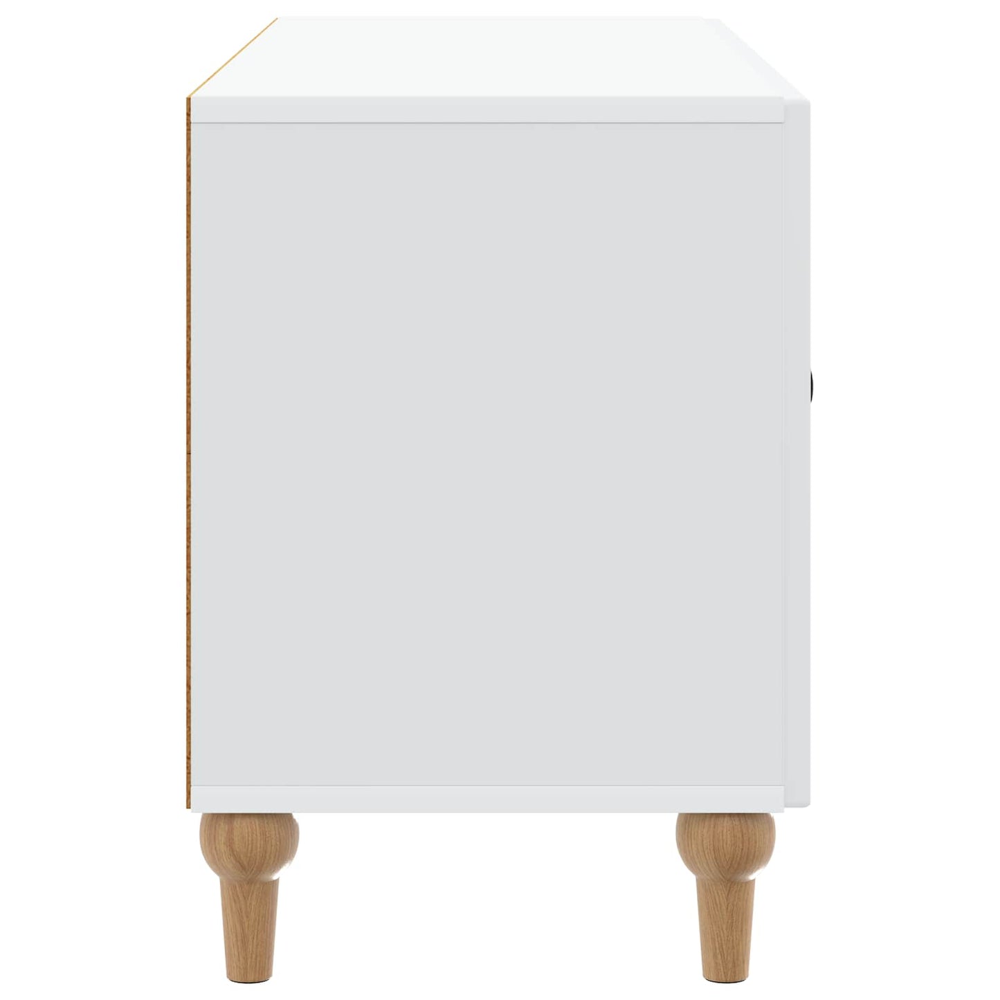 TV szekrény Fehér 99 x 34,5 x 50 cm Szerelt Fa