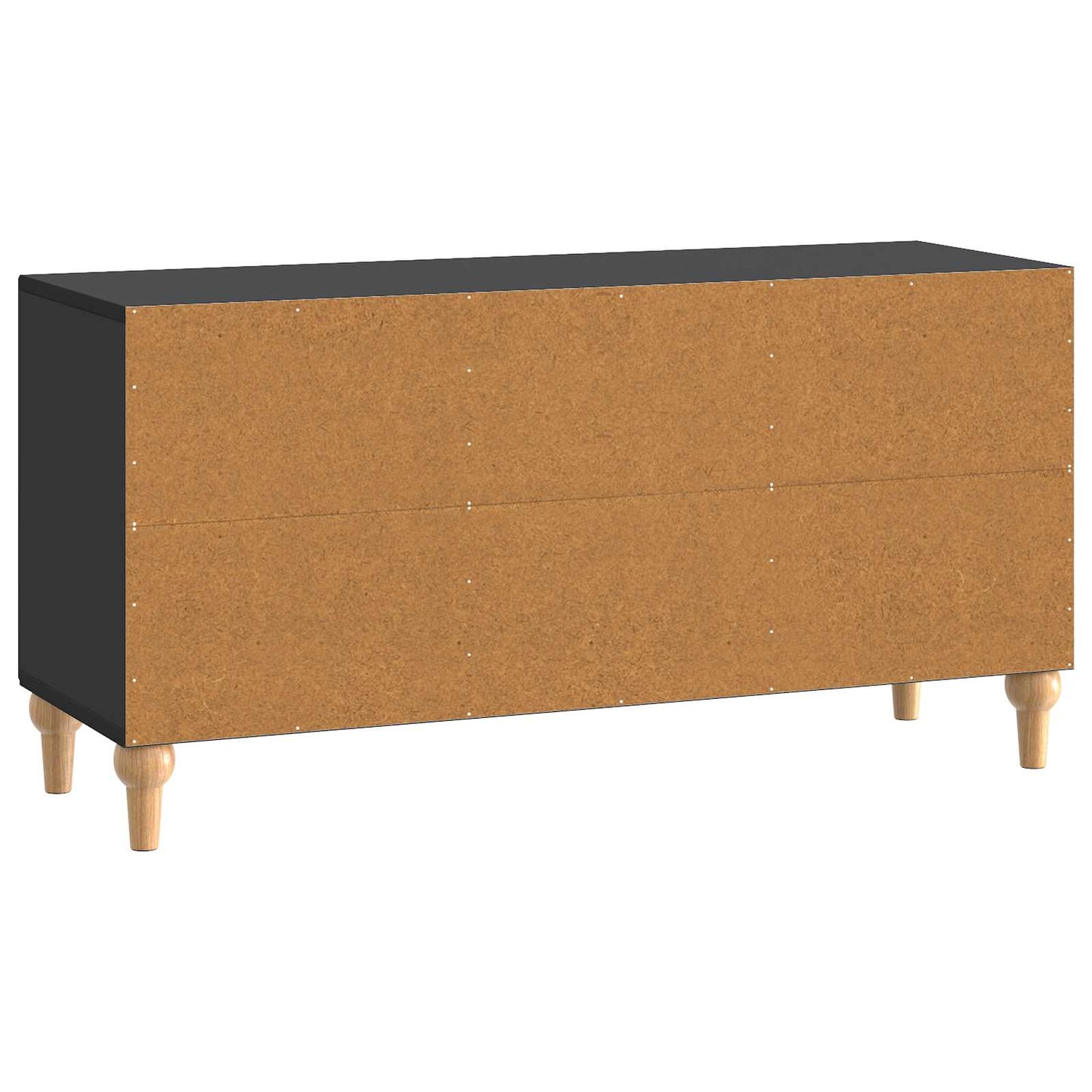 TV szekrény Fekete 99 x 34,5 x 50 cm Szerelt Fa