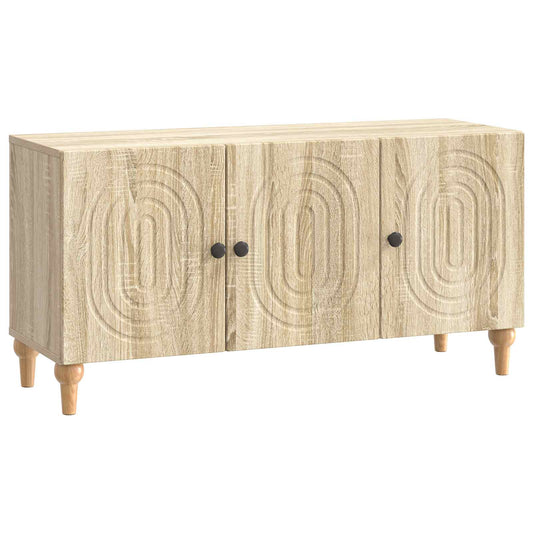 TV szekrény Sonoma Tölgy 99 x 34,5 x 50 cm Szerelt Fa