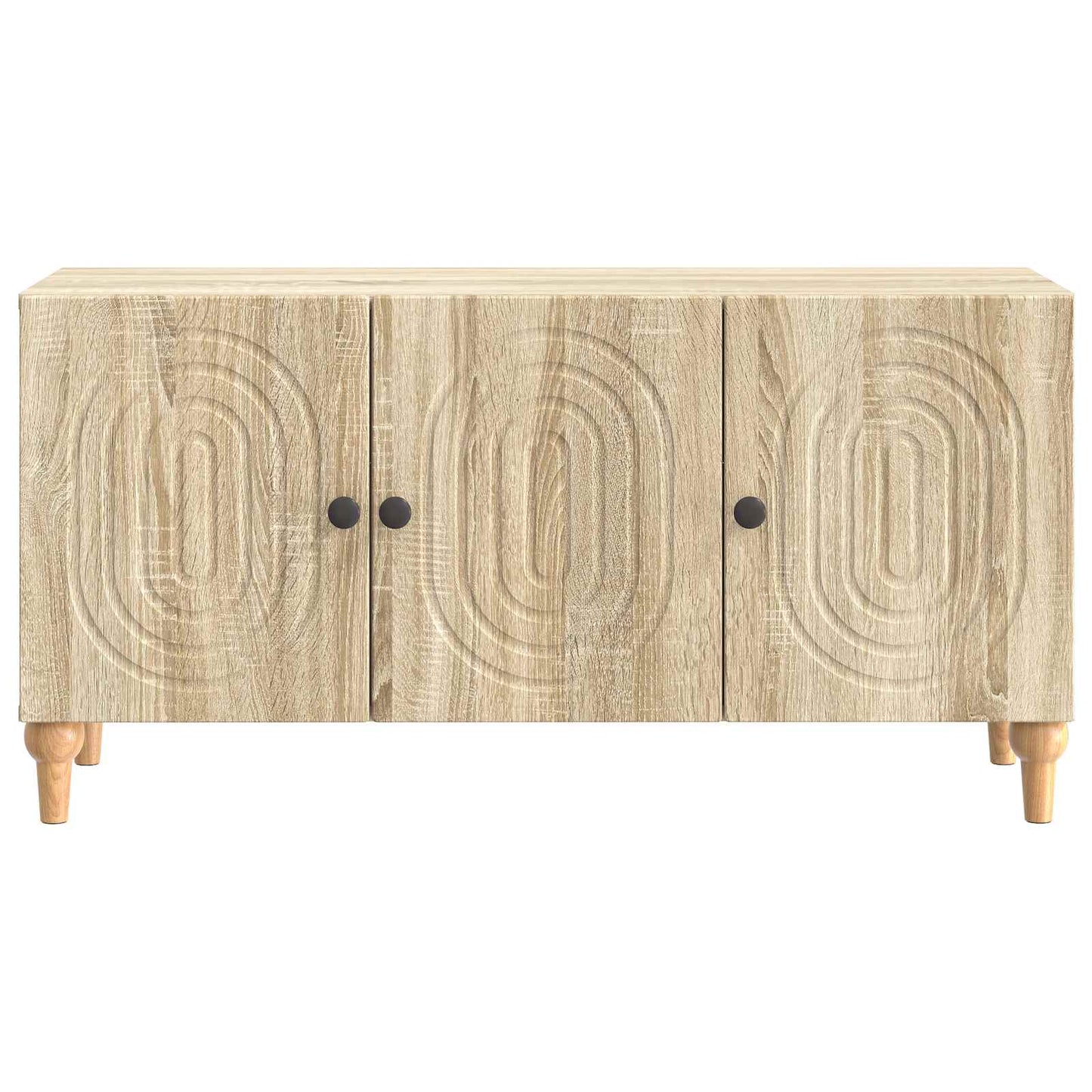 TV szekrény Sonoma Tölgy 99 x 34,5 x 50 cm Szerelt Fa