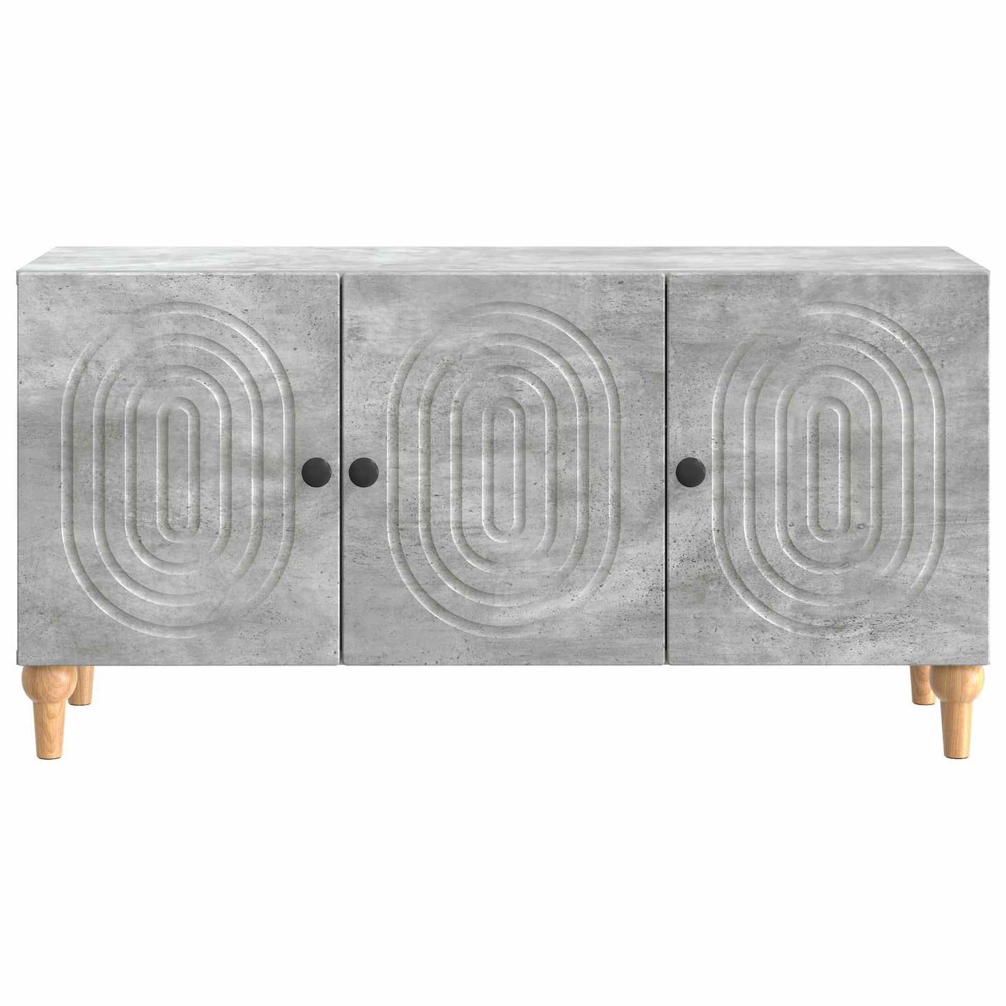 TV szekrény Betonszürke 99 x 34,5 x 50 cm Szerelt Fa