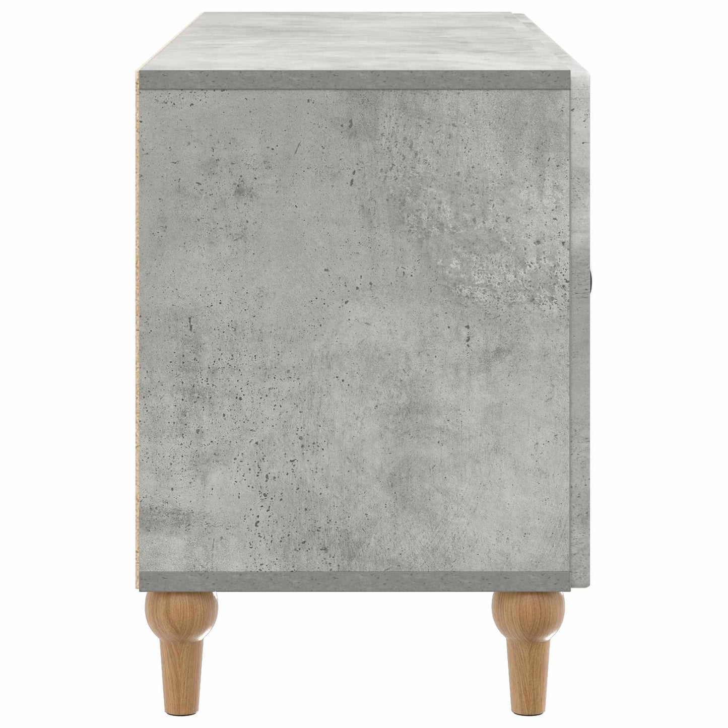 TV szekrény Betonszürke 99 x 34,5 x 50 cm Szerelt Fa