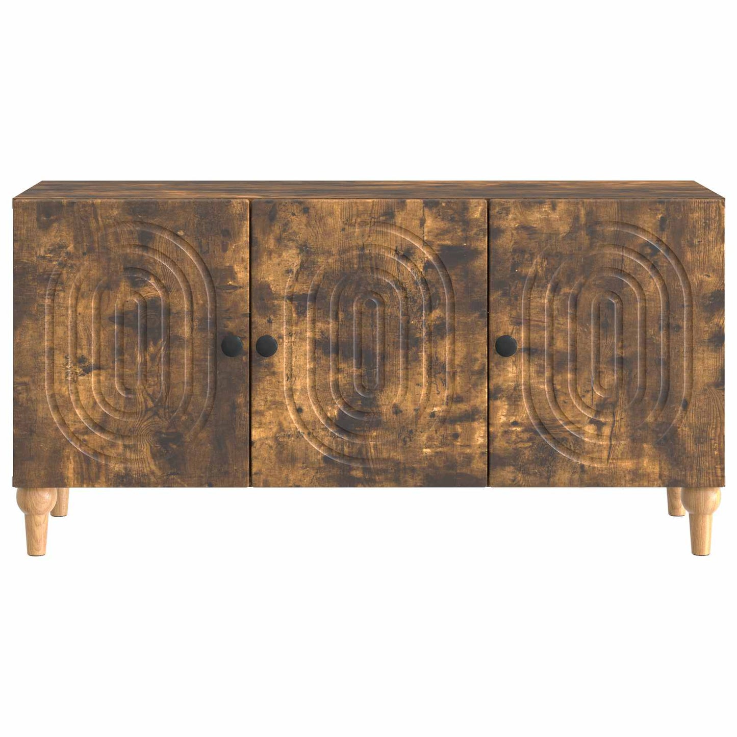 TV szekrény Füstös Tölgy 99 x 34,5 x 50 cm Szerelt Fa