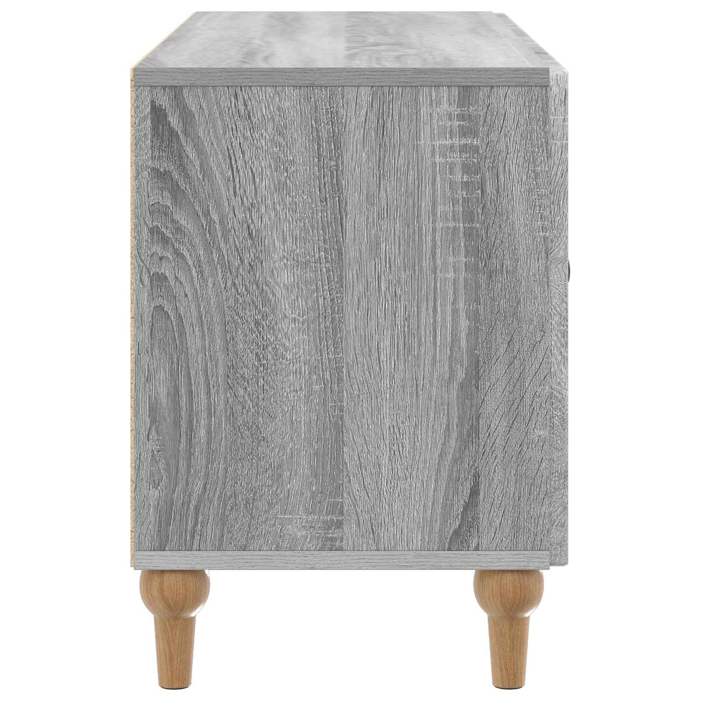 TV szekrény Szürke Sonoma 99 x 34,5 x 50 cm Szerelt Fa