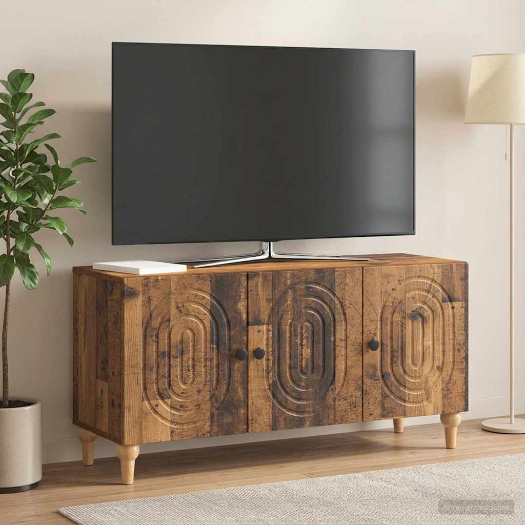 TV szekrény Antik Fa 99 x 34,5 x 50 cm Szerelt Fa