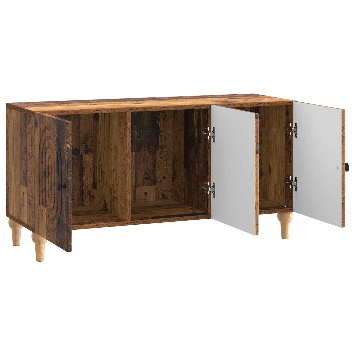TV szekrény Antik Fa 99 x 34,5 x 50 cm Szerelt Fa
