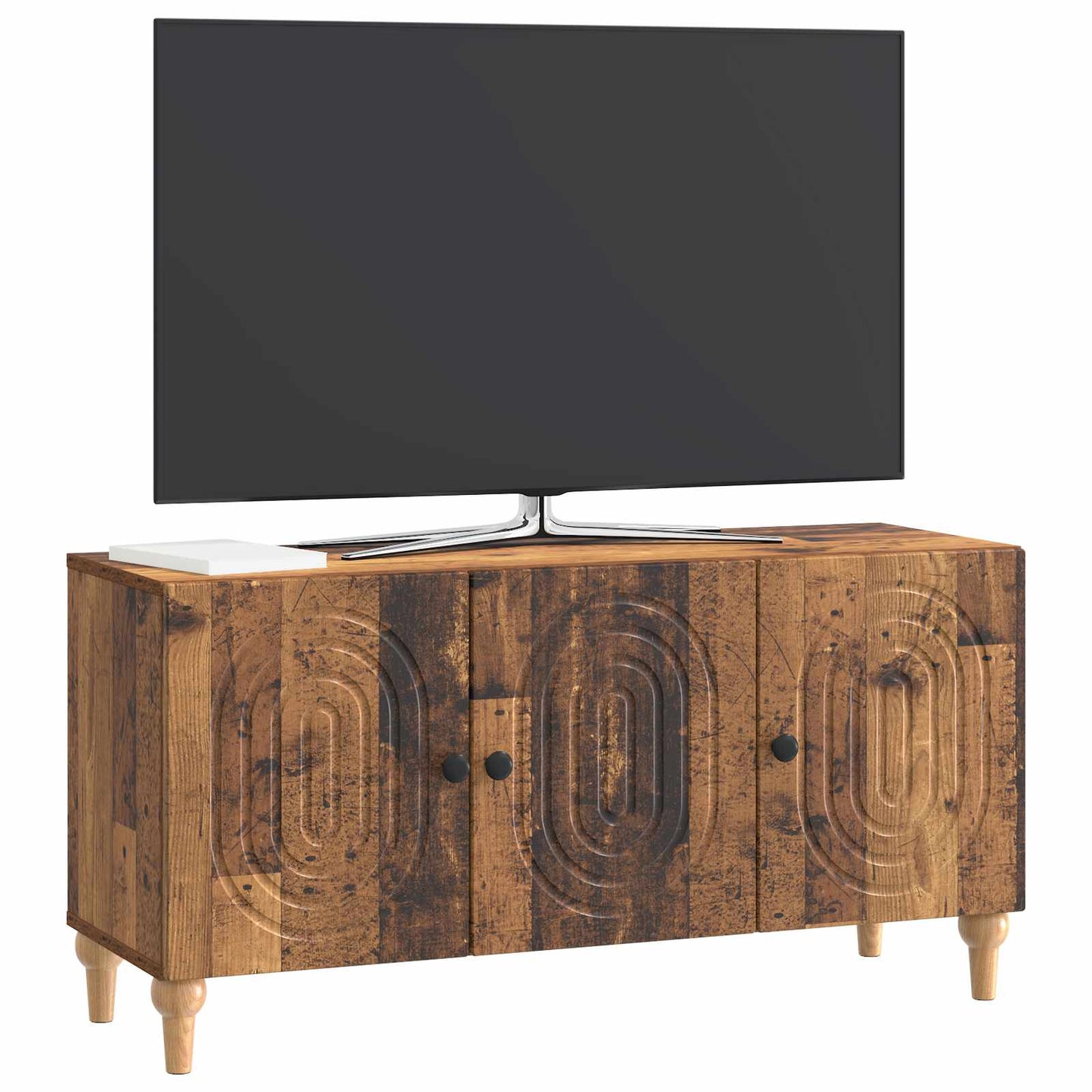 TV szekrény Antik Fa 99 x 34,5 x 50 cm Szerelt Fa