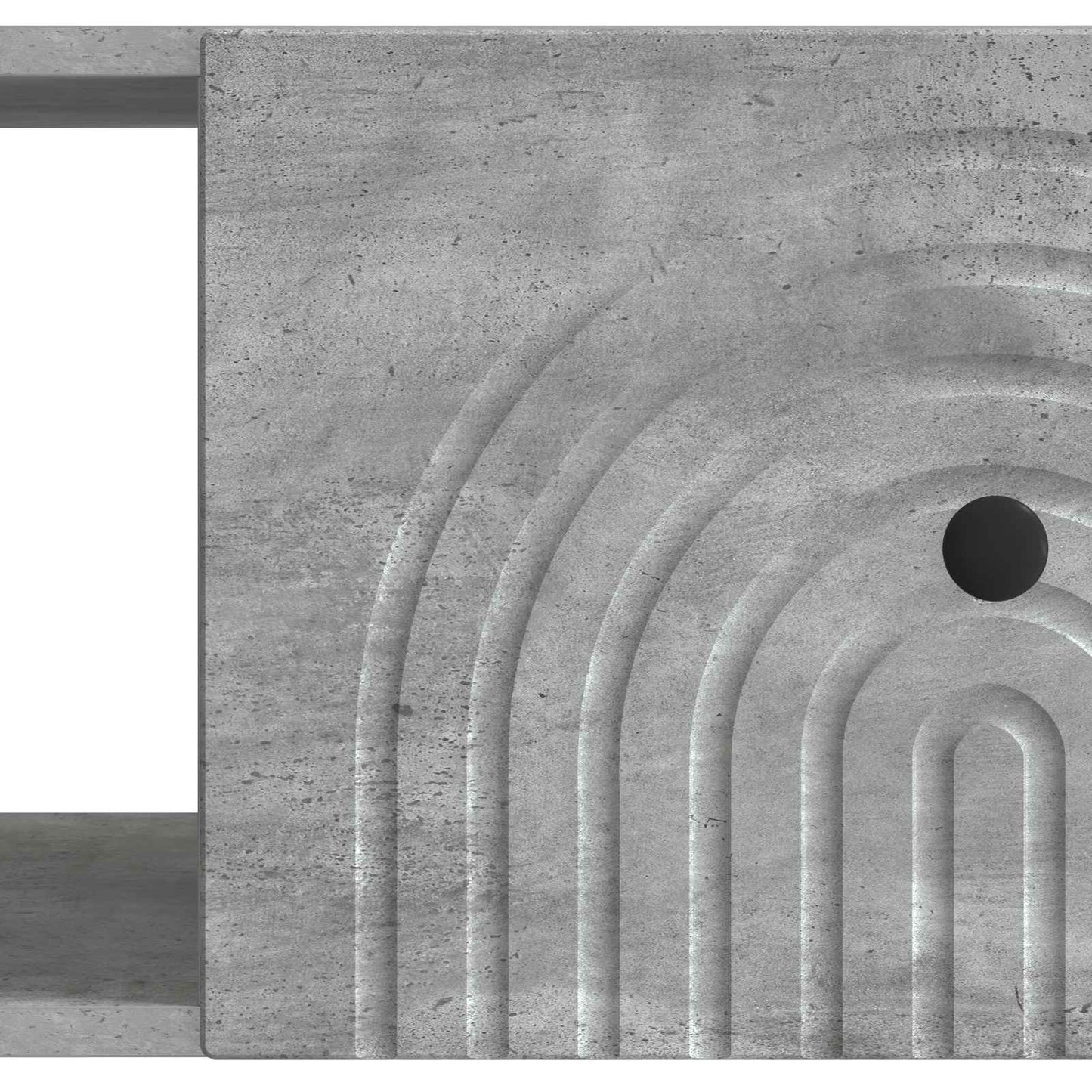 Dohányzóasztal Betonszürke 90 x 50 x 40 cm Szerelt Fa