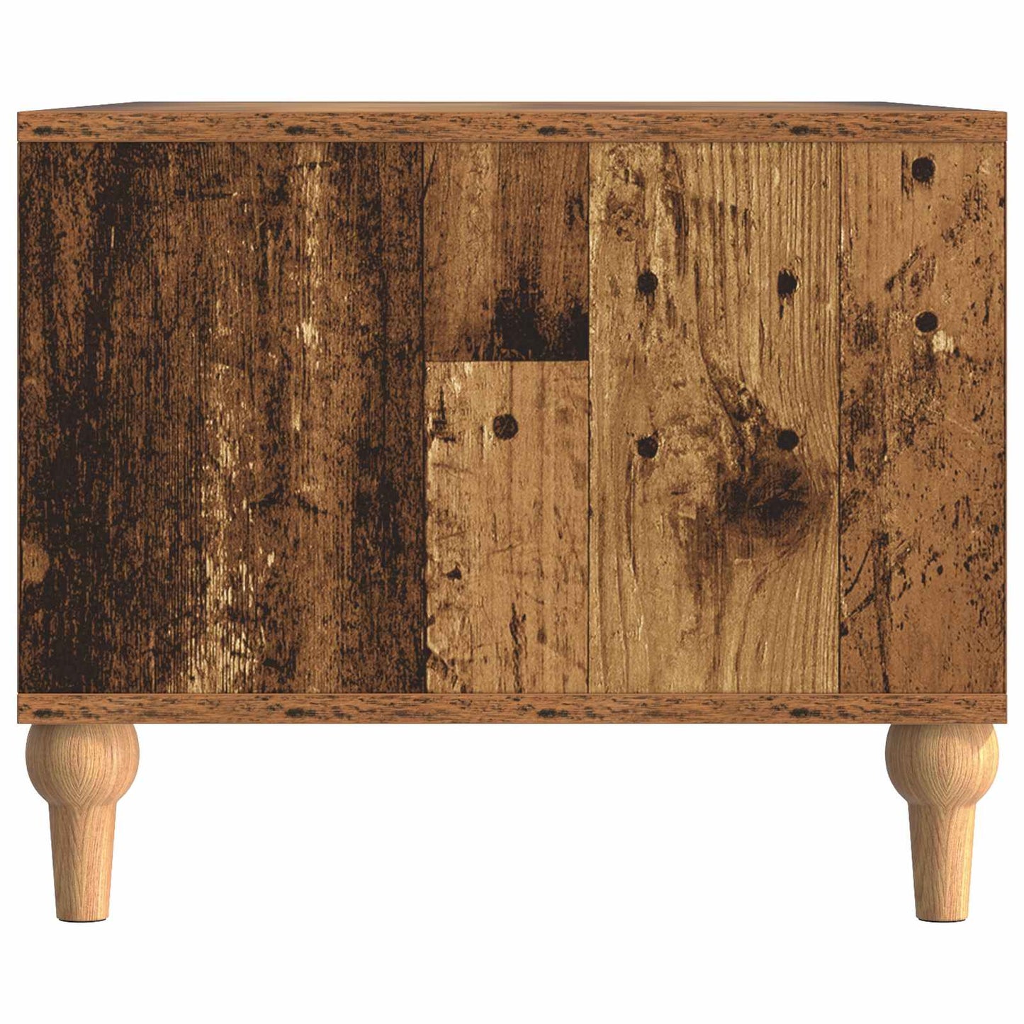 Dohányzóasztal Antik Fa 90 x 50 x 40 cm Szerelt Fa