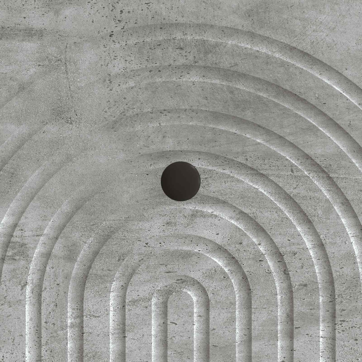 Dohányzóasztal fiókkal Betonszürke 49 x 50 x 40 cm Szerelt Fa