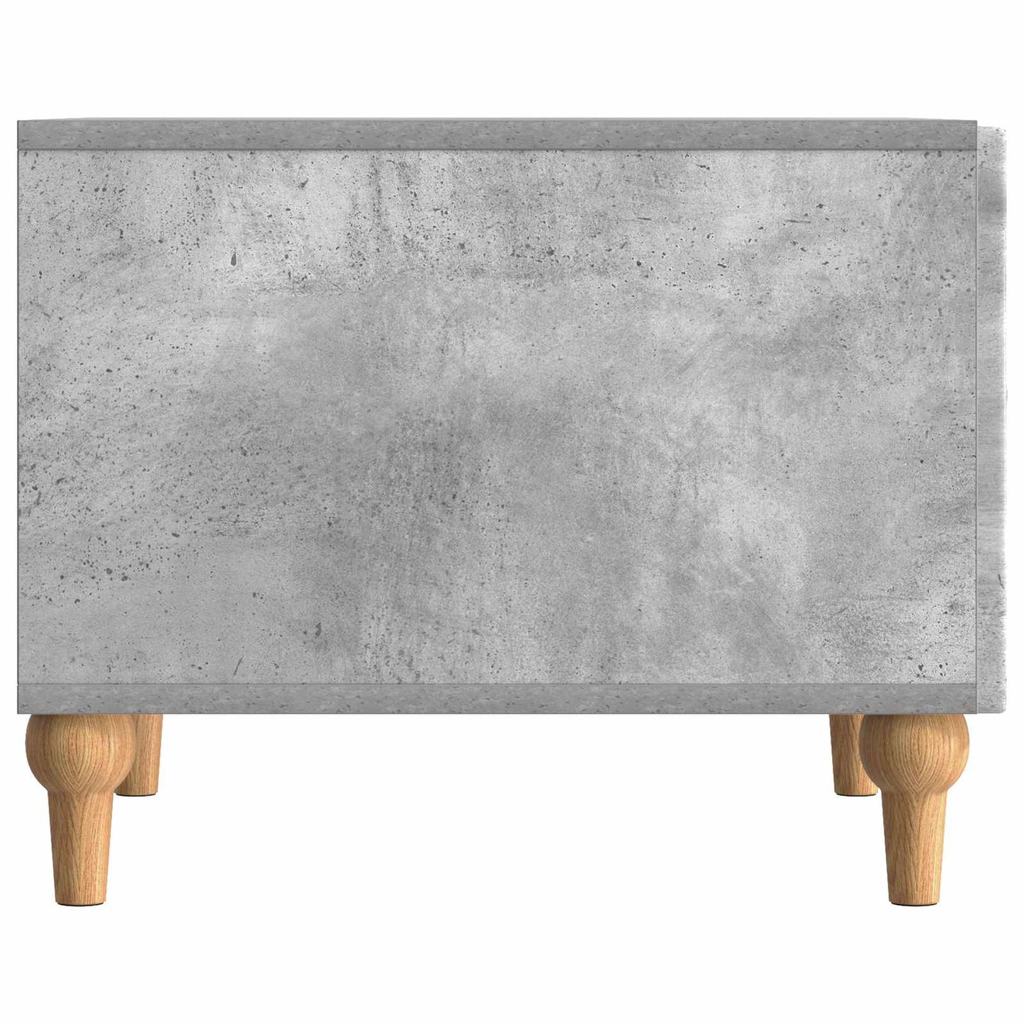 Dohányzóasztal fiókkal Betonszürke 49 x 50 x 40 cm Szerelt Fa