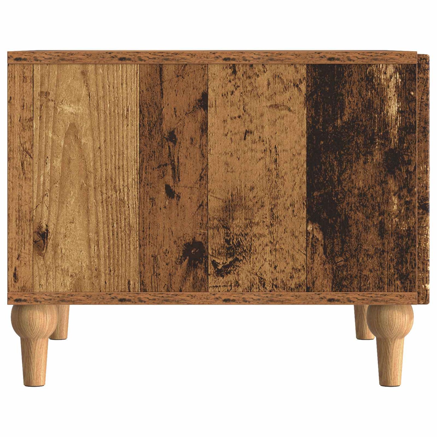 Dohányzóasztal fiókkal Antik Fa 49 x 50 x 40 cm Szerelt Fa