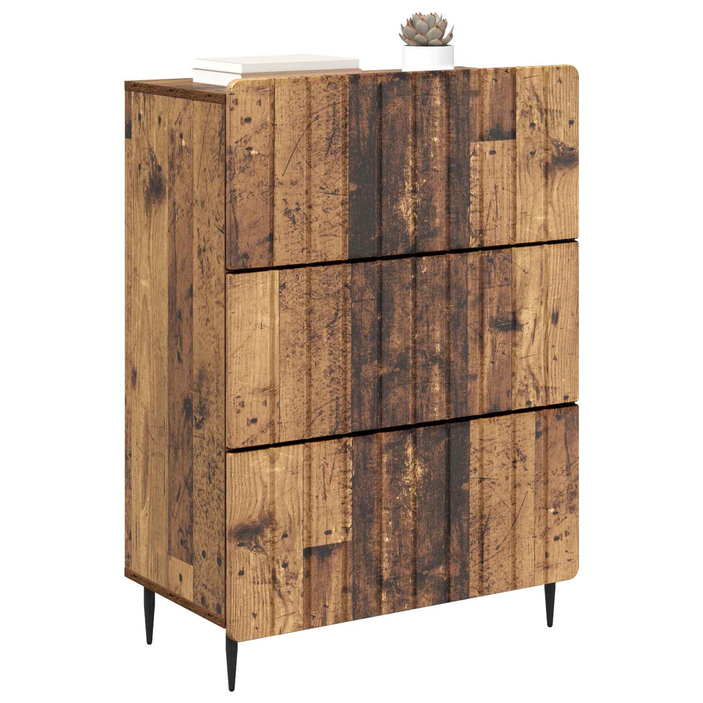 Fiókos szekrény Antik Fa 66 x 34,5 x 92 cm Szerelt Fa