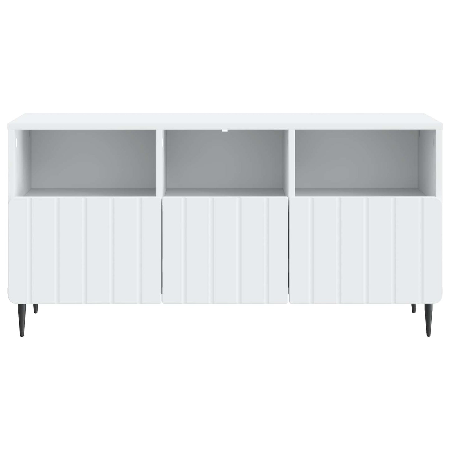 TV szekrény fiókkal Fehér 102 x 34,5 x 50 cm Szerelt Fa
