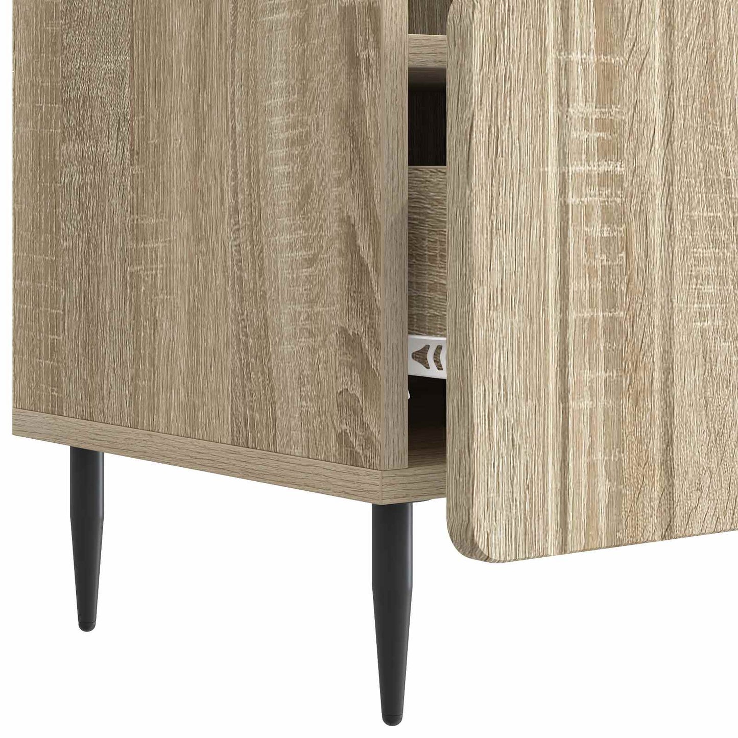 TV szekrény fiókkal Sonoma Tölgy 102 x 34,5 x 50 cm Szerelt Fa