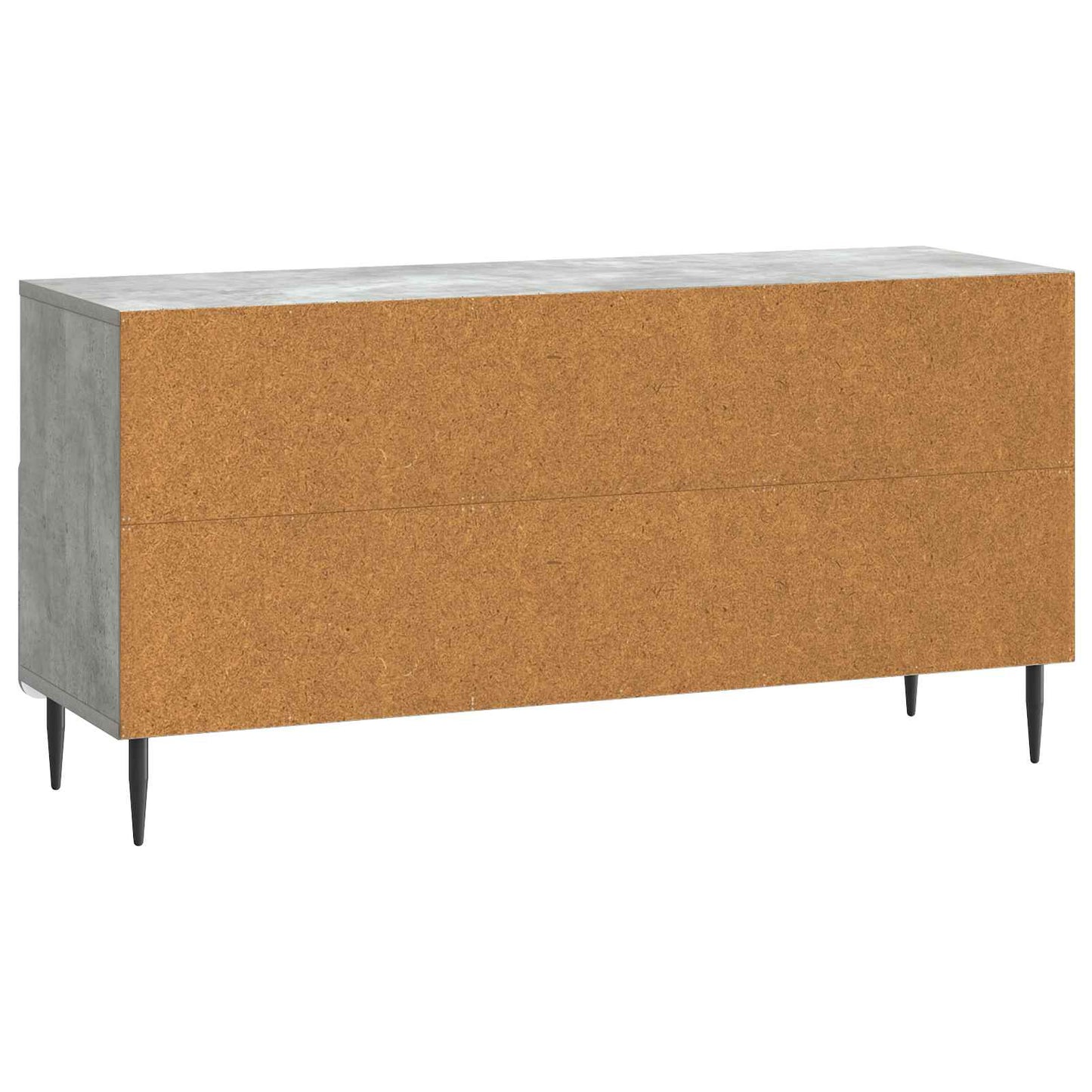 TV szekrény fiókkal Betonszürke 102 x 34,5 x 50 cm Szerelt Fa