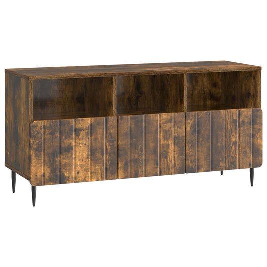 TV szekrény fiókkal Füstös Tölgy 102 x 34,5 x 50 cm Szerelt Fa