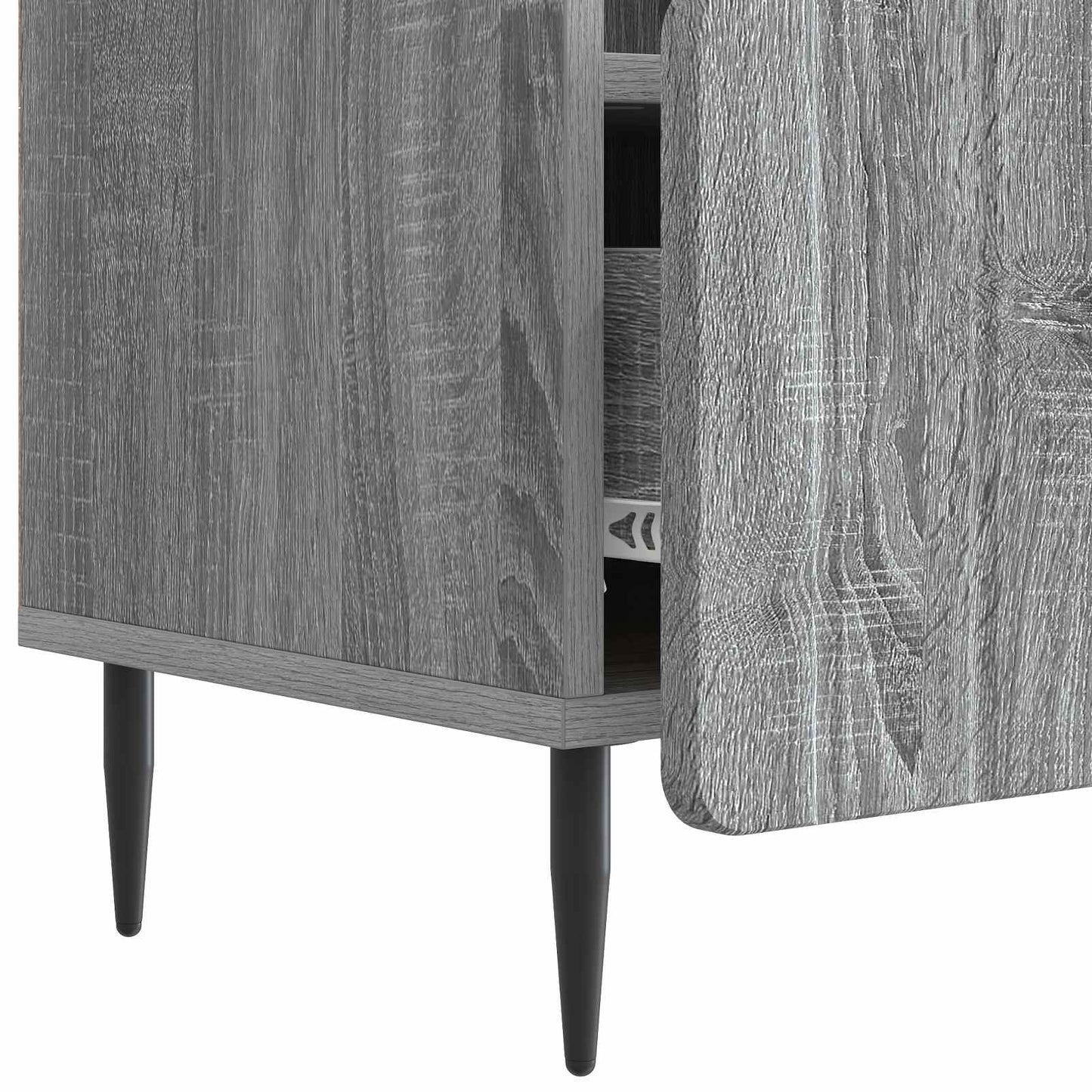 TV szekrény fiókkal Szürke Sonoma 102 x 34,5 x 50 cm Szerelt Fa