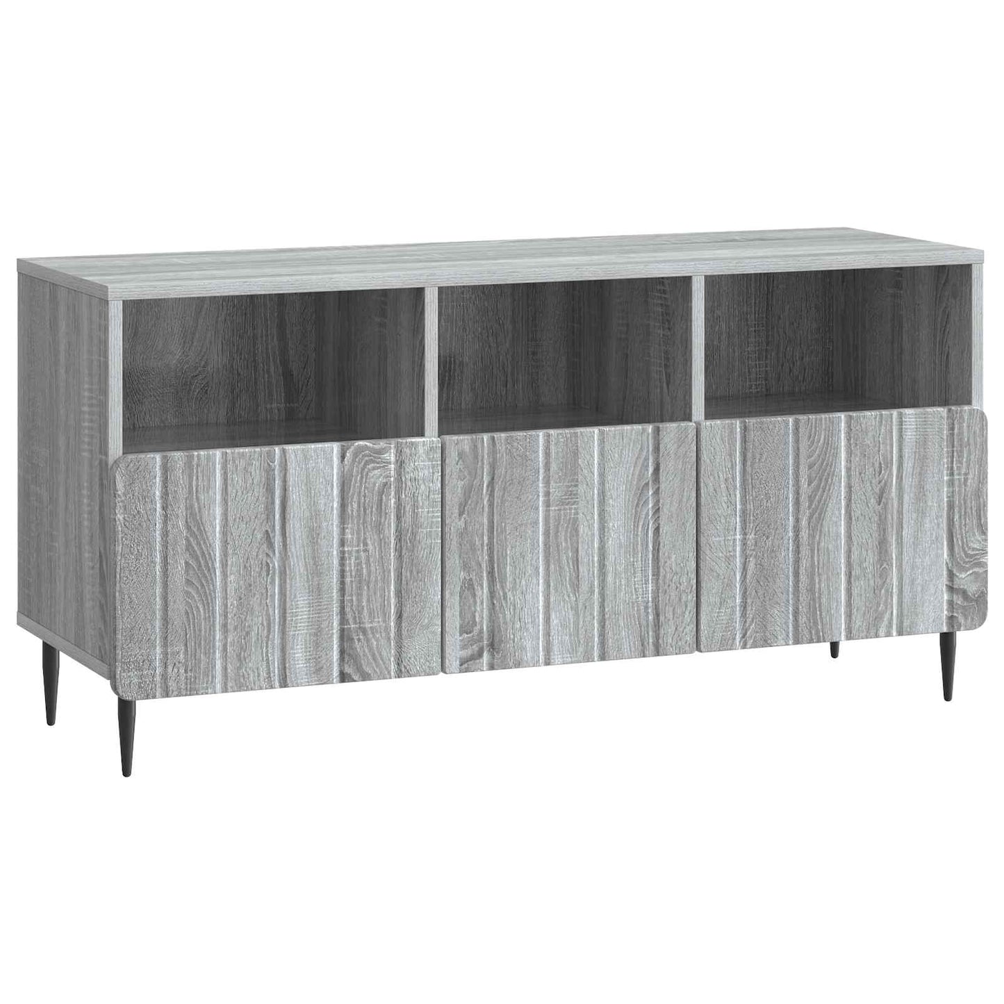 TV szekrény fiókkal Szürke Sonoma 102 x 34,5 x 50 cm Szerelt Fa