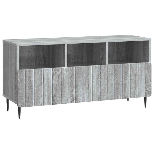 TV szekrény fiókkal Szürke Sonoma 102 x 34,5 x 50 cm Szerelt Fa