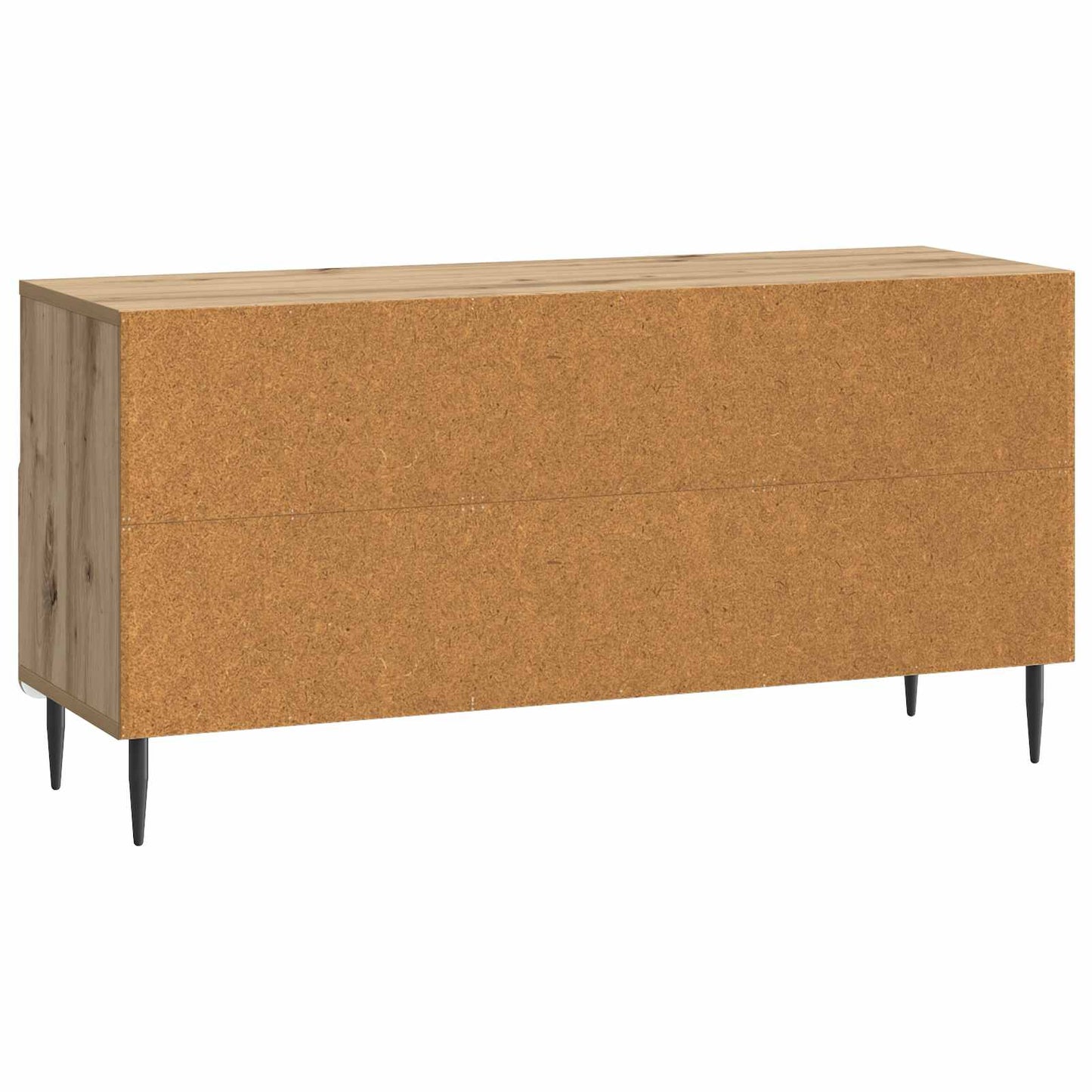 TV szekrény 102 x 34,5 x 50 cm Kézműves Tölgy Szerelt Fa