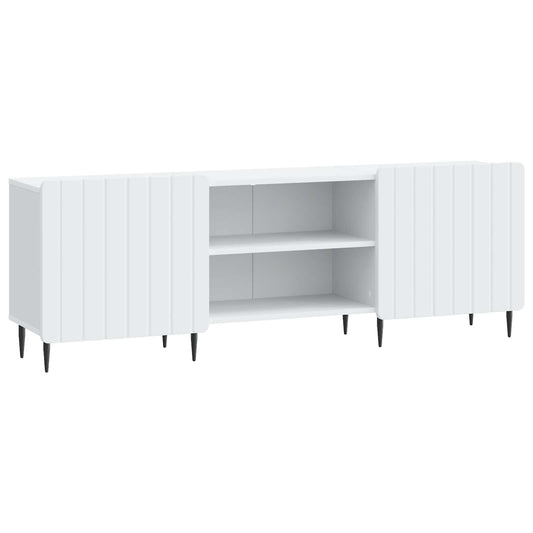 TV szekrény Fehér 150 x 31 x 52 cm Szerelt Fa