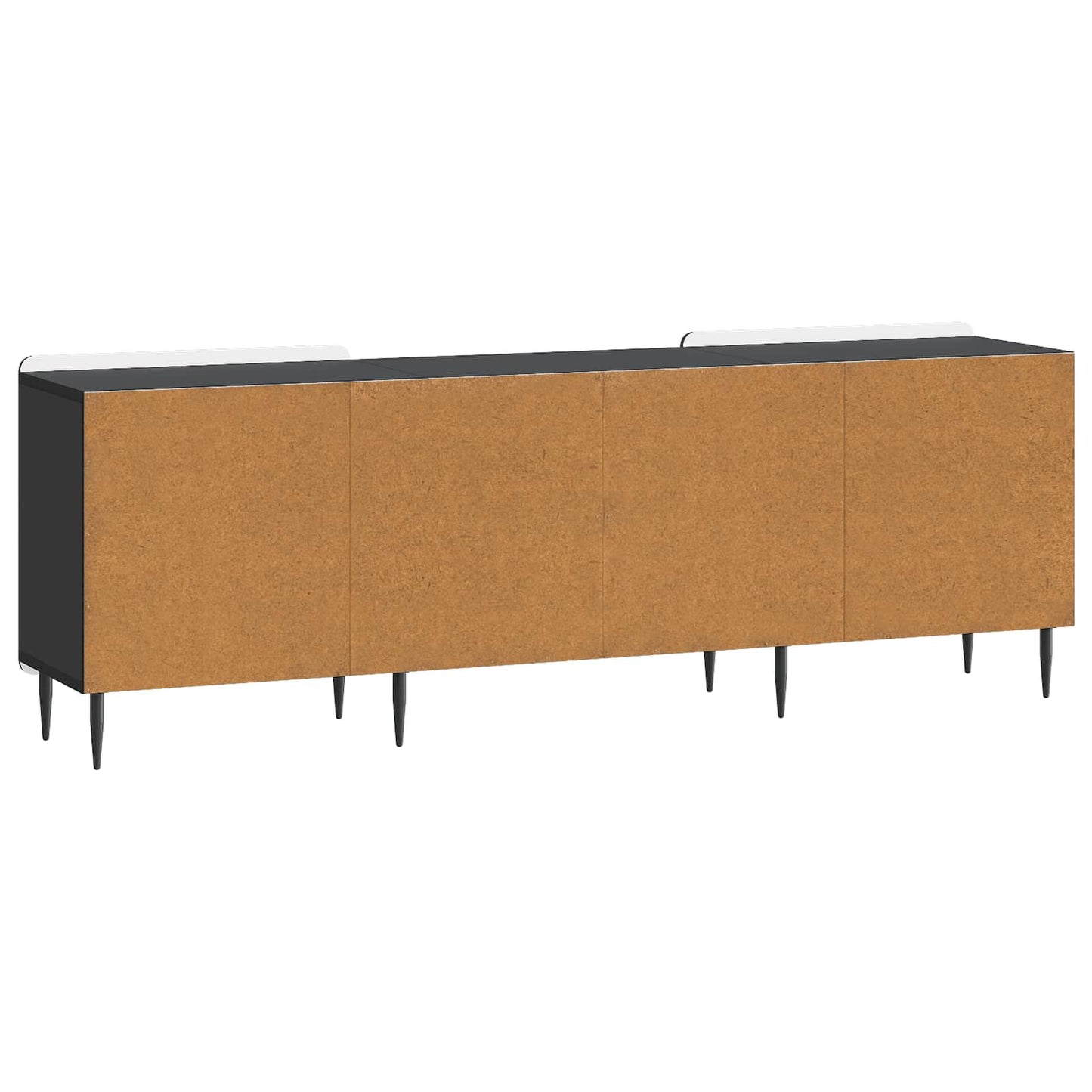 TV szekrény Fekete 150 x 31 x 52 cm Szerelt Fa