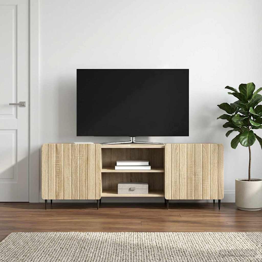 TV szekrény Sonoma Tölgy 150 x 31 x 52 cm Szerelt Fa