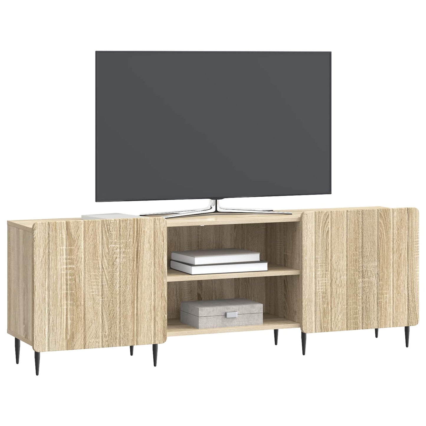TV szekrény Sonoma Tölgy 150 x 31 x 52 cm Szerelt Fa