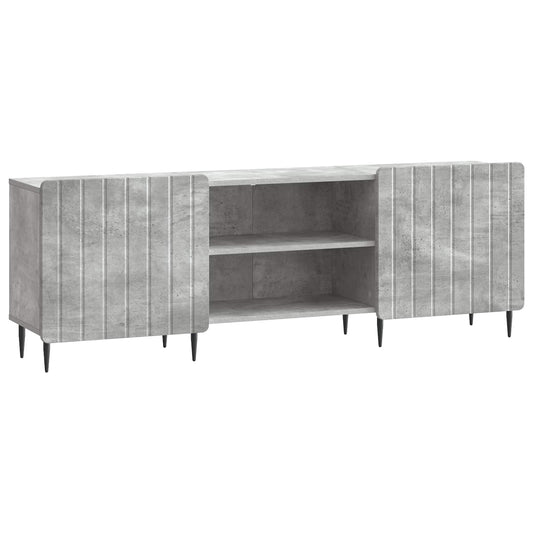 TV szekrény Betonszürke 150 x 31 x 52 cm Szerelt Fa