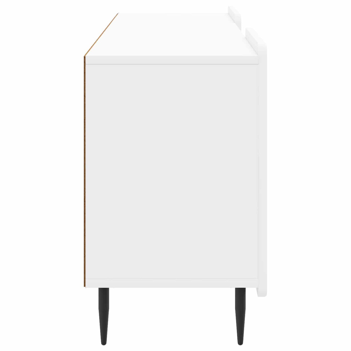 TV szekrény Magasfényű Fehér 150 x 31 x 52 cm Szerelt Fa