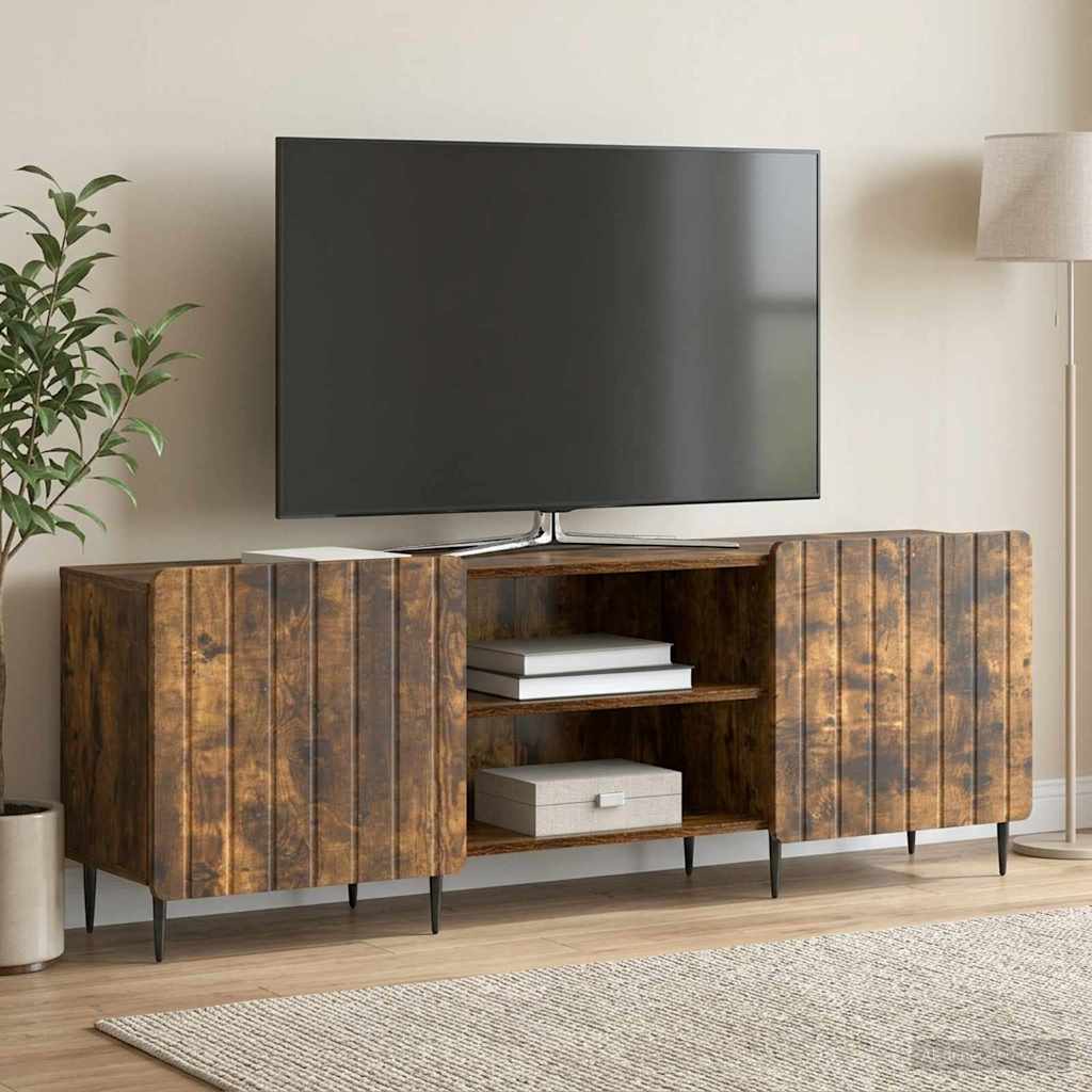 TV szekrény Füstös Tölgy 150 x 31 x 52 cm Szerelt Fa