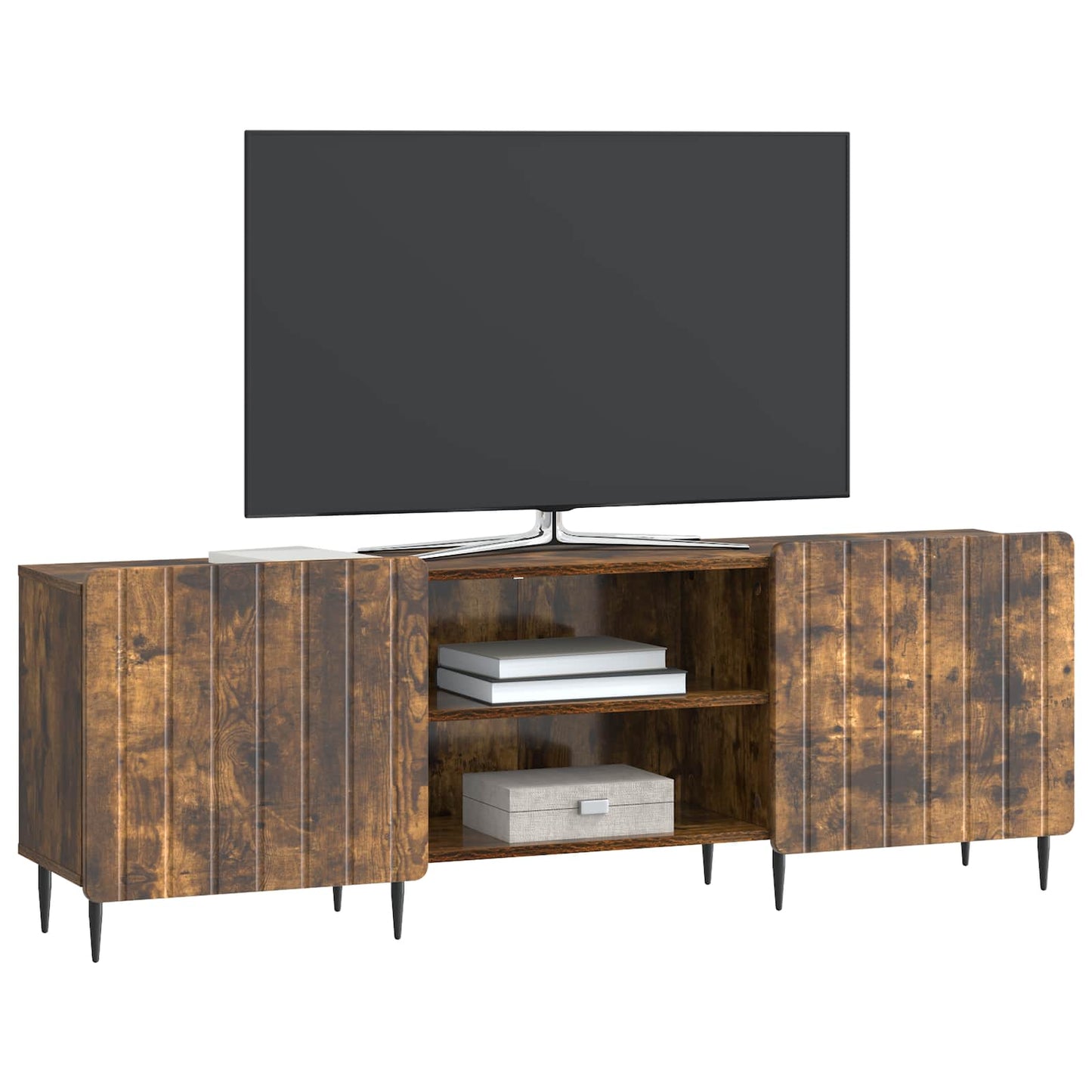 TV szekrény Füstös Tölgy 150 x 31 x 52 cm Szerelt Fa