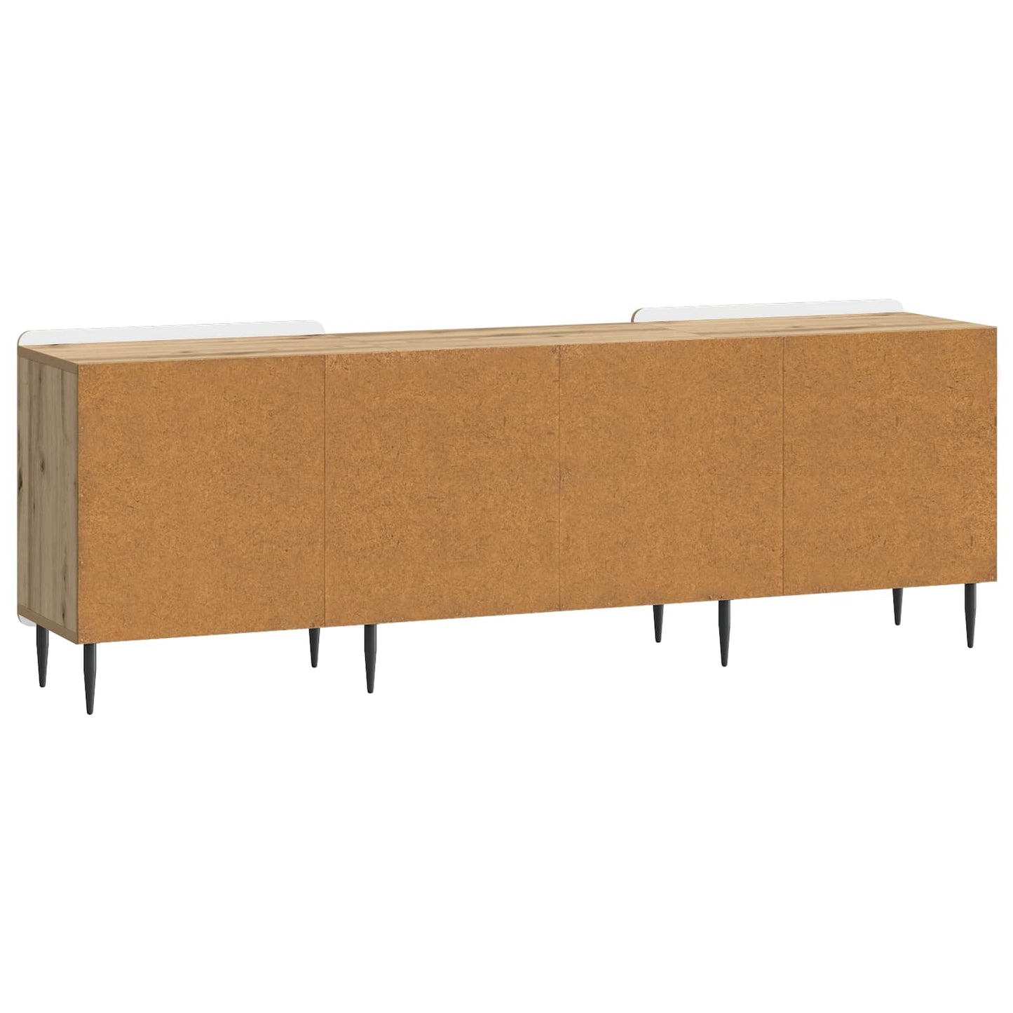 TV szekrény 150 x 31 x 52 cm Kézműves Tölgy Szerelt Fa