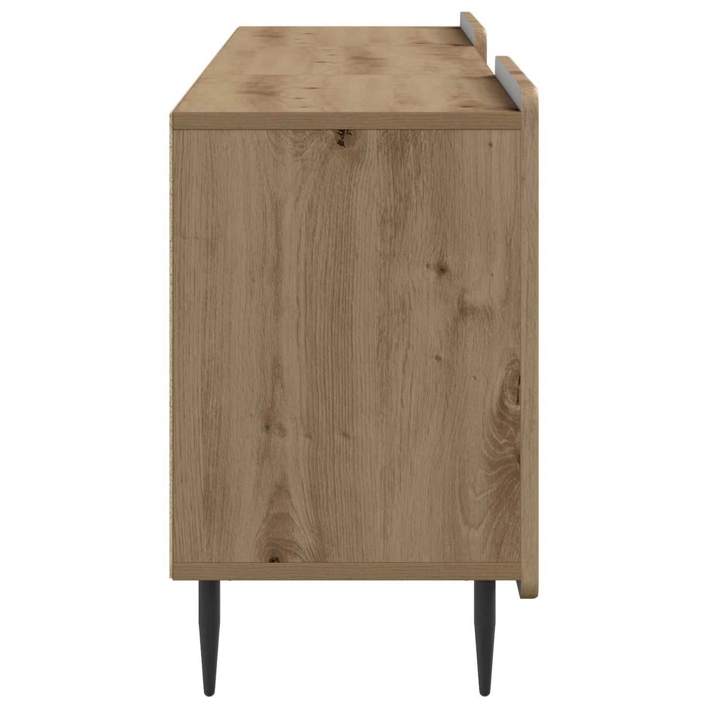 TV szekrény 150 x 31 x 52 cm Kézműves Tölgy Szerelt Fa