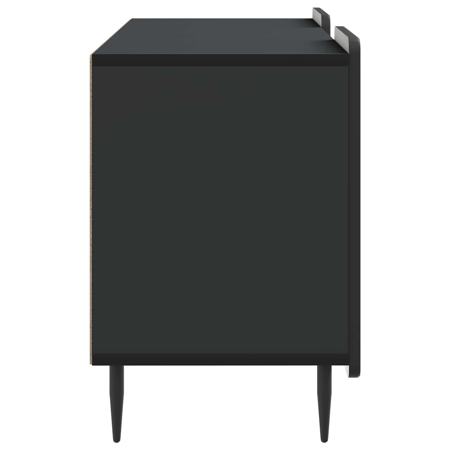 TV szekrény Fekete 102 x 34,5 x 52 cm Szerelt Fa