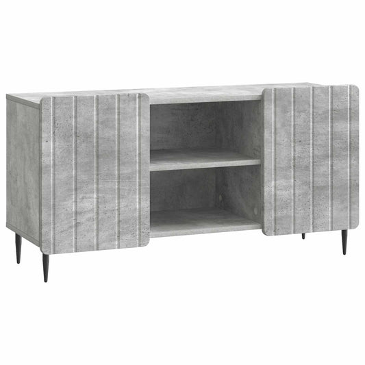 TV szekrény Betonszürke 102 x 34,5 x 52 cm Szerelt Fa