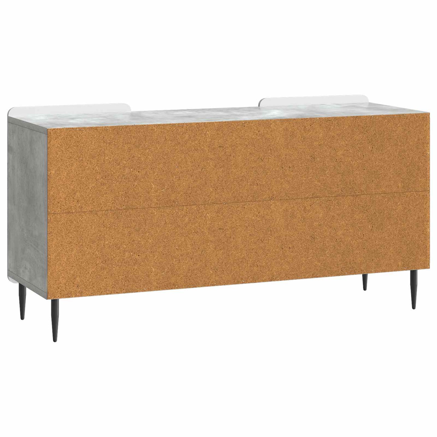 TV szekrény Betonszürke 102 x 34,5 x 52 cm Szerelt Fa
