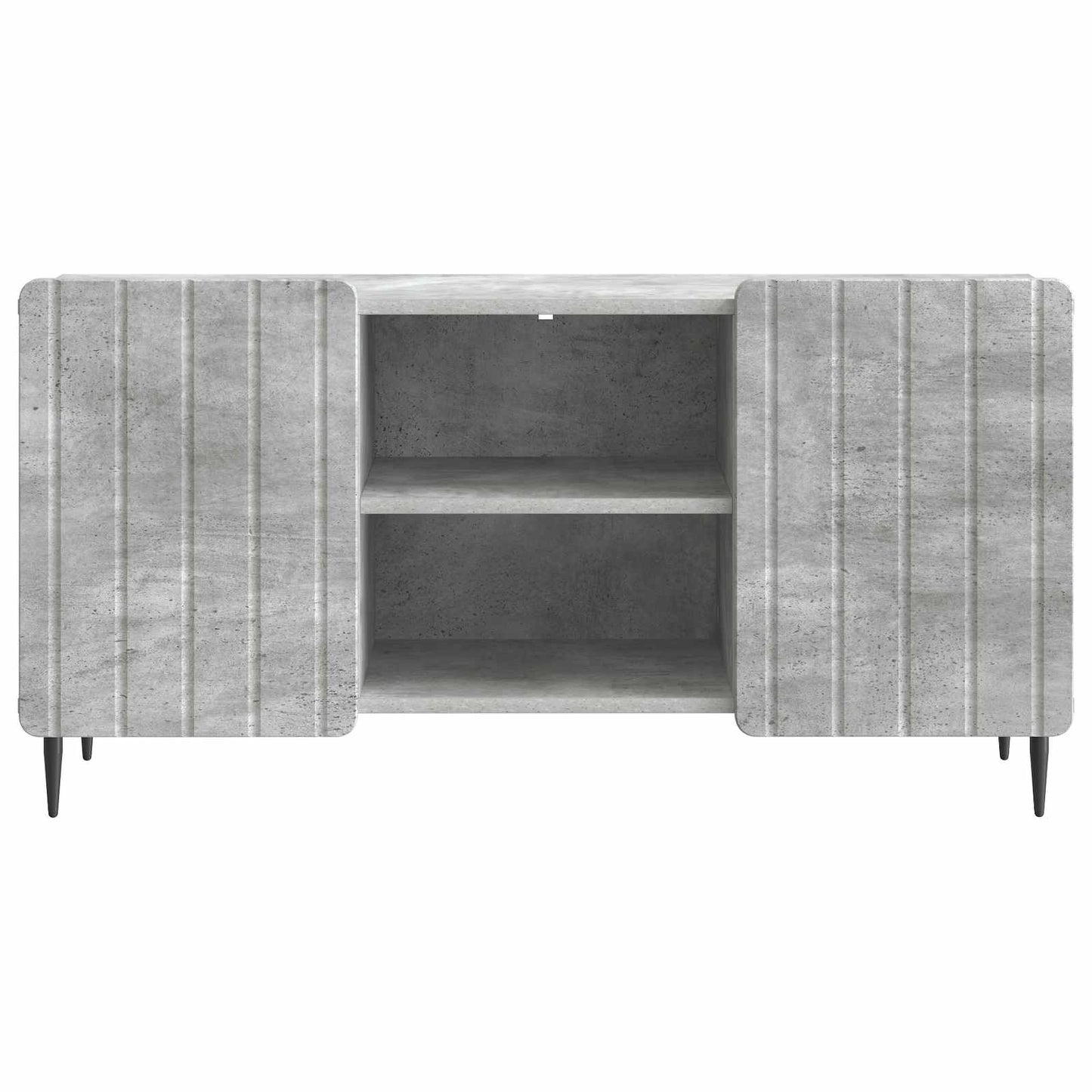 TV szekrény Betonszürke 102 x 34,5 x 52 cm Szerelt Fa
