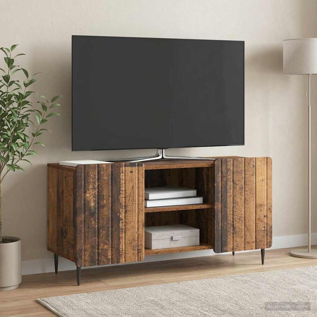 TV szekrény Antik Fa 102 x 34,5 x 52 cm Szerelt Fa